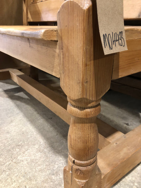 Solid Pine Monks Bench