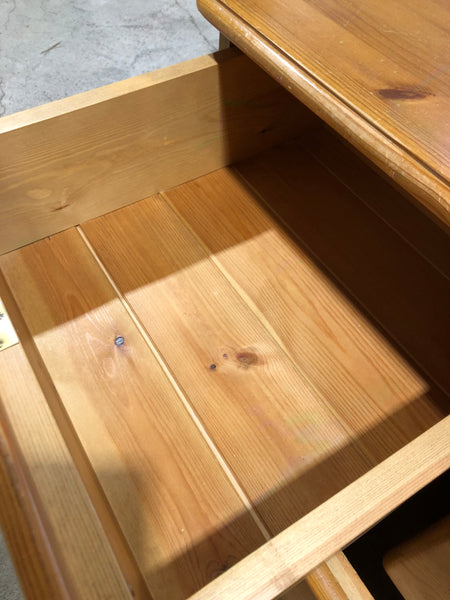 Solid Pine Eight Drawer Sideboard Chest of Drawers