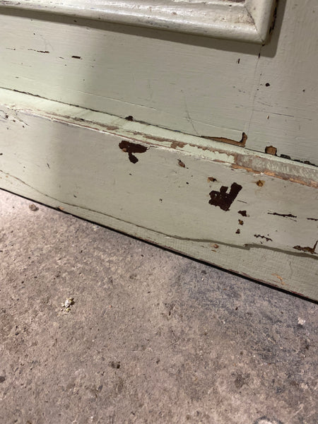 Rustic Pine Painted Dresser with Glazed Top