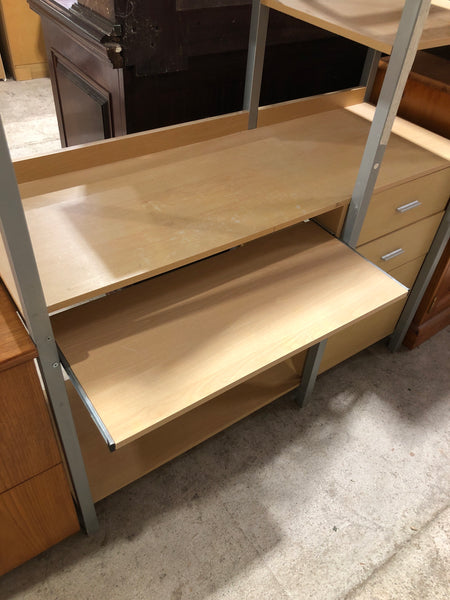 Office Storage Shelves & Desk