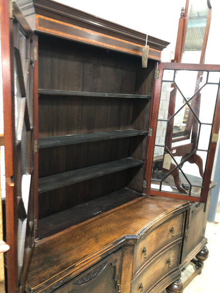 Small Display Cabinet with Inlay Detail