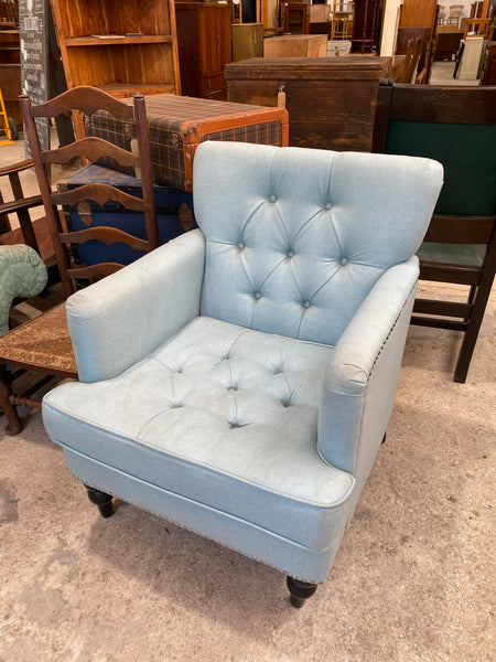 Button Back Armchair