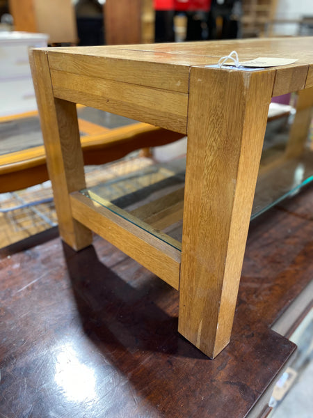 Large Oak Coffee Table
