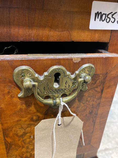 Antique Burr Walnut Low Boy