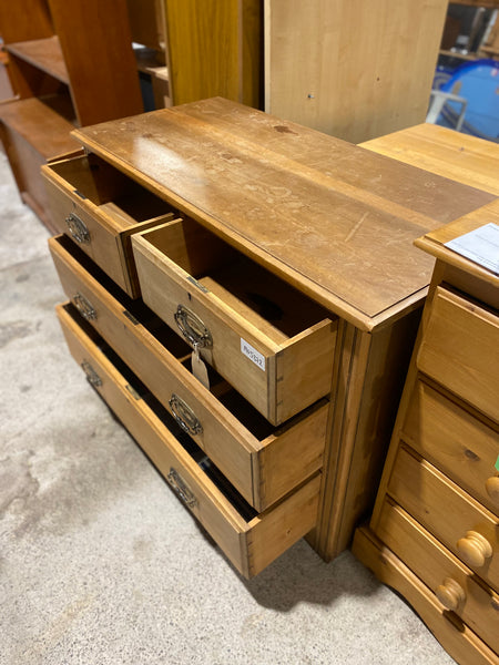 Vintage Chest of 2 over 2 Drawers