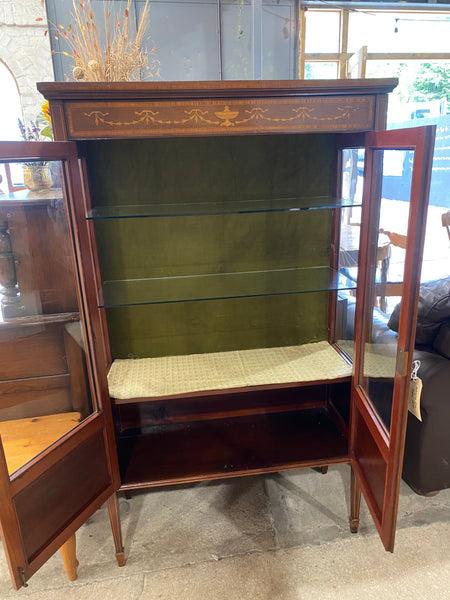Mahogany Glass Display Cabinet GHC