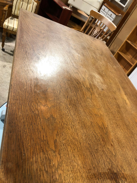 Carved Detail Painted Refectory Dining Table