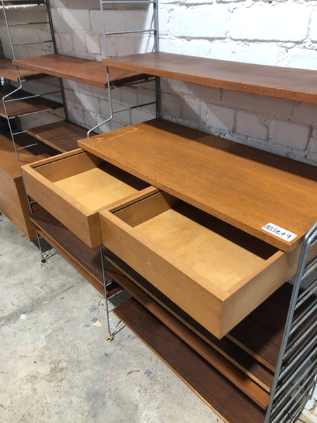Ladderax Style Shelving Unit