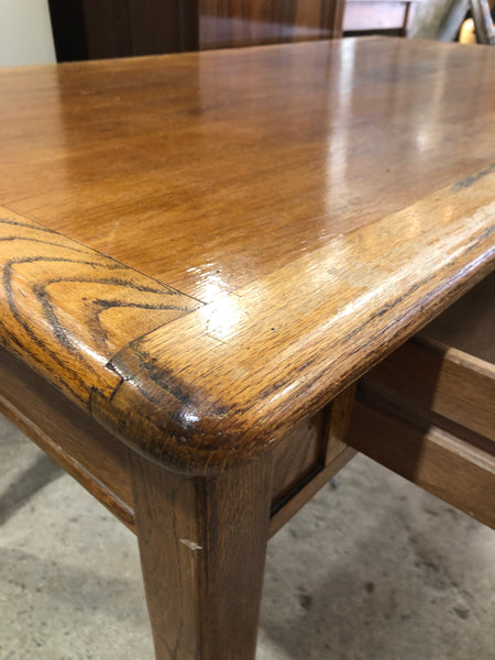 GHC - Vintage Oak 2 Drawer Teachers Desk