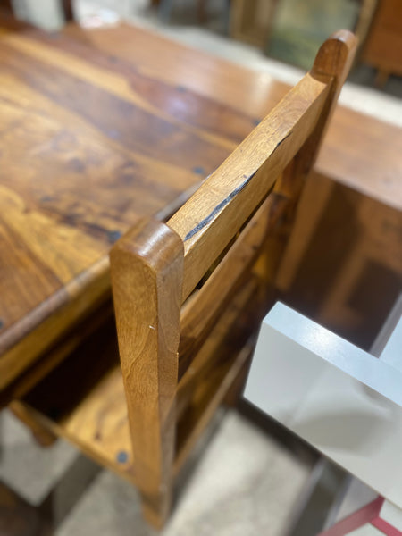 Rosewood Dining Table & 4 Chairs