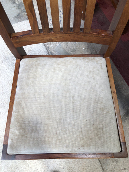 Rosewood Dining Table & 4 Chairs