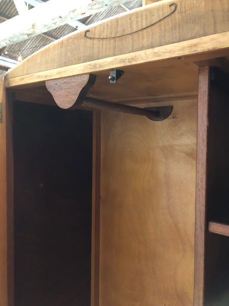 Vintage Oak Gentleman’s Wardrobe