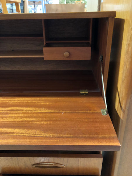 Mid Century Teak Bureau