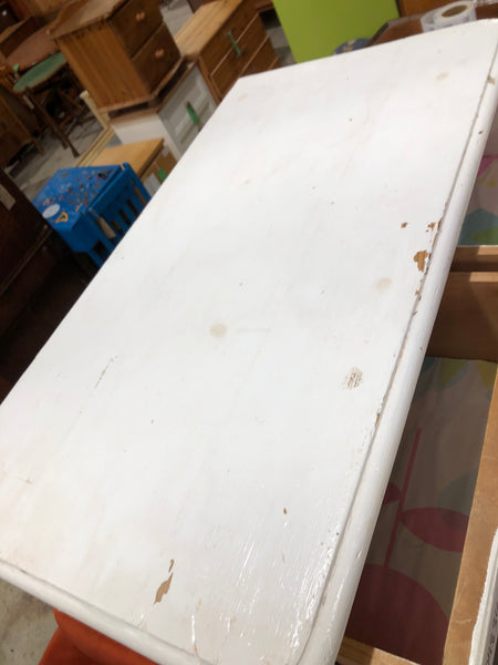 Small White Painted Chest of Drawers