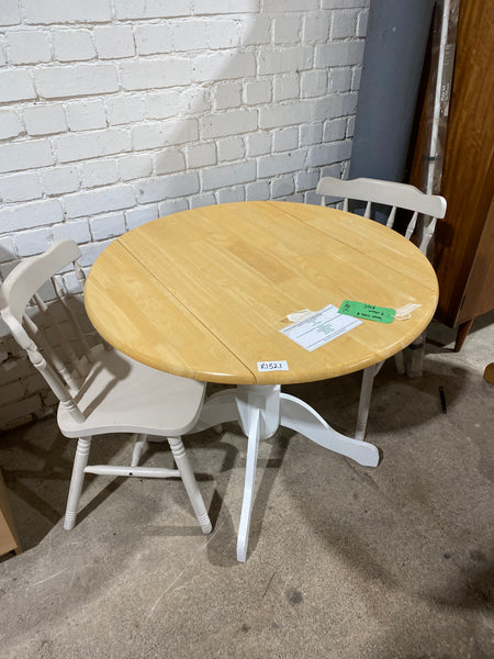 Small Dining Table & 2 Chairs