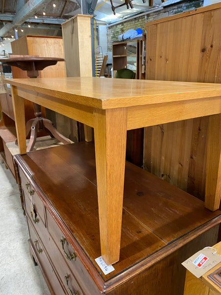 Solid Oak Wood Coffee Table