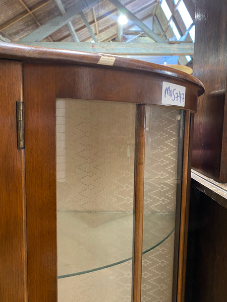 GHC - Bow Fronted Display Cabinet