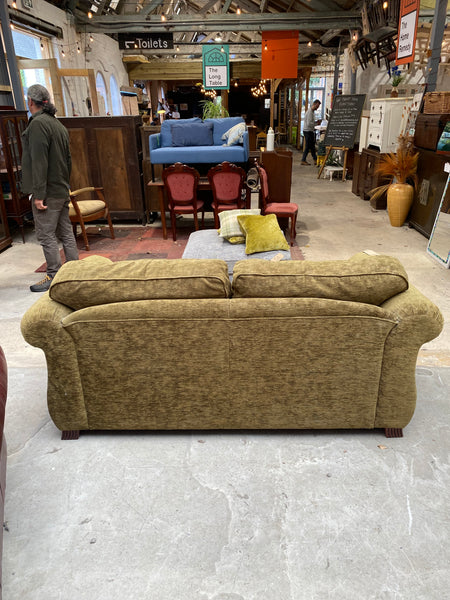 Pear Green Studded Detail Sofa