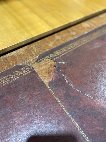 GHC - Leather Topped Mahogany Desk