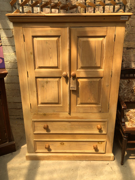Pine Compact Wardrobe