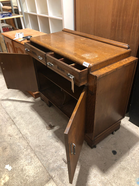 Art Deco Oak Sideboard