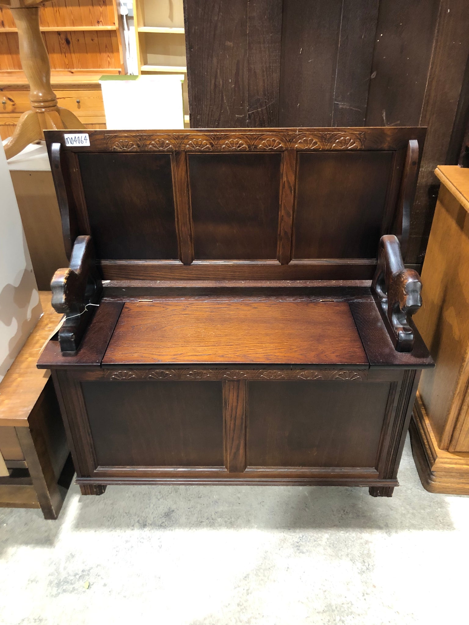 GHC - Solid Oak Monks Bench