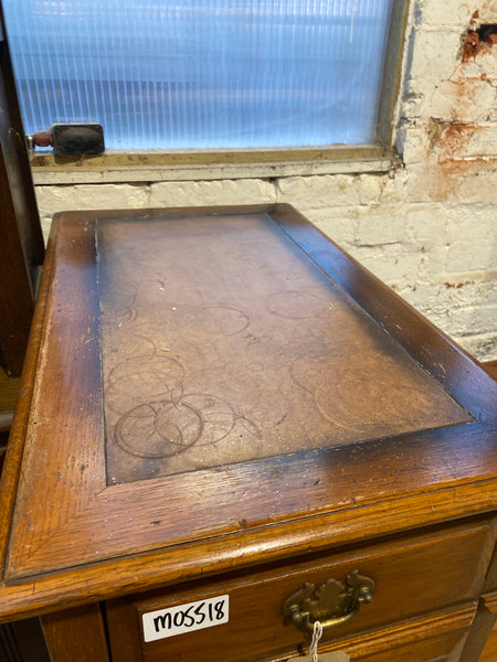 Oak False Drawer Cupboard