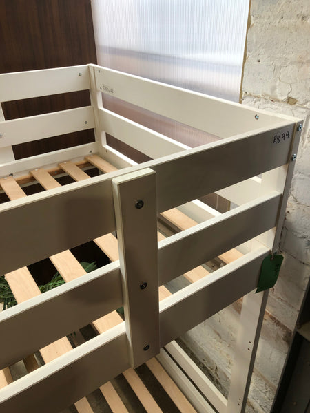 IKEA White EU single Bunkbed - REF