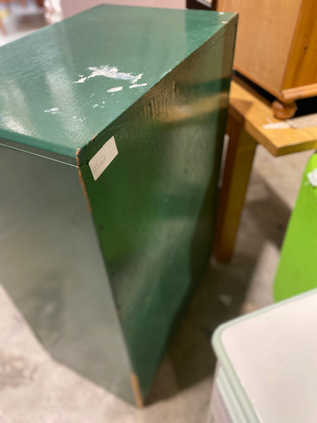Vintage Green Storage Cabinet