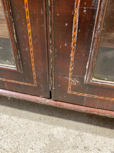 Mahogany Display Bookcase