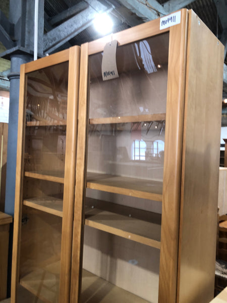 Tall Veneer Display Bookcase