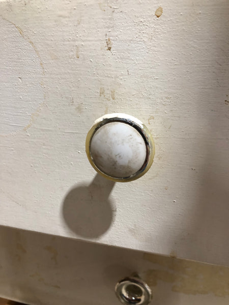 White Painted Wooden Storage Cupboard
