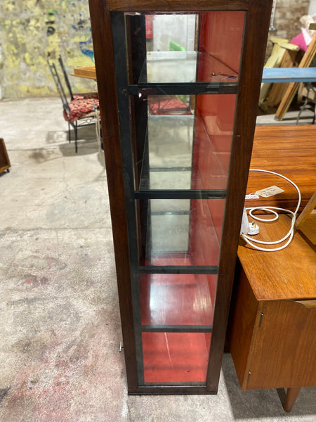 Early 20th Century Oak Display Cabinet