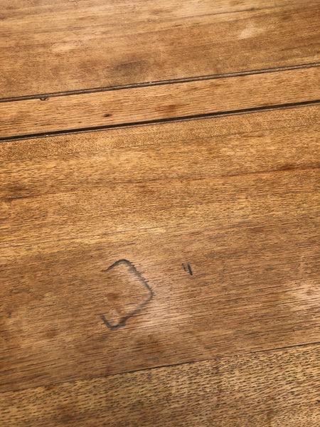 Oak Draw Leaf Dining Table with Barley Twist Legs