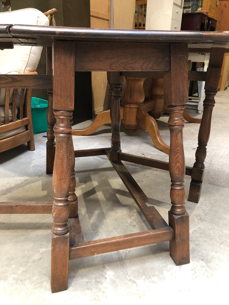 HRC - Oak Drop Leaf Table