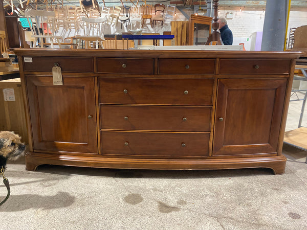 Large Bow Fronted Sideboard