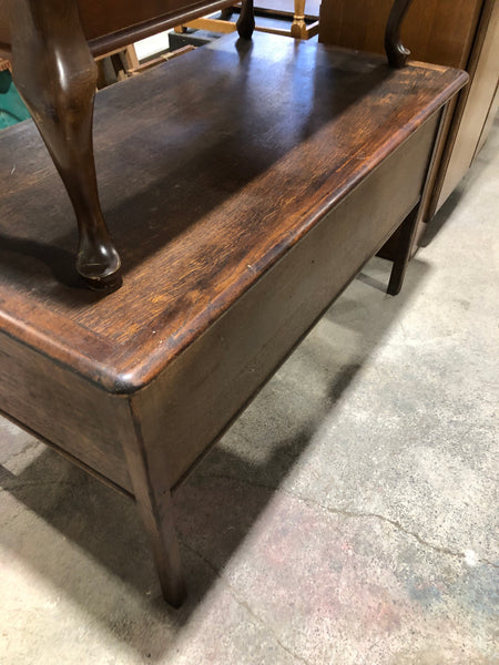 Vintage Oak Teachers Desk