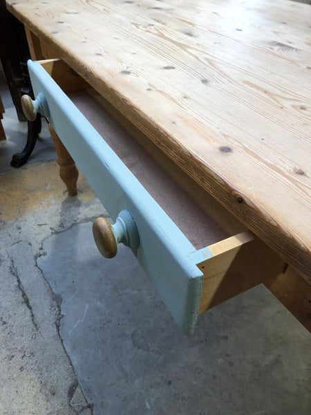 Rustic Pine Farmhouse Kitchen Table