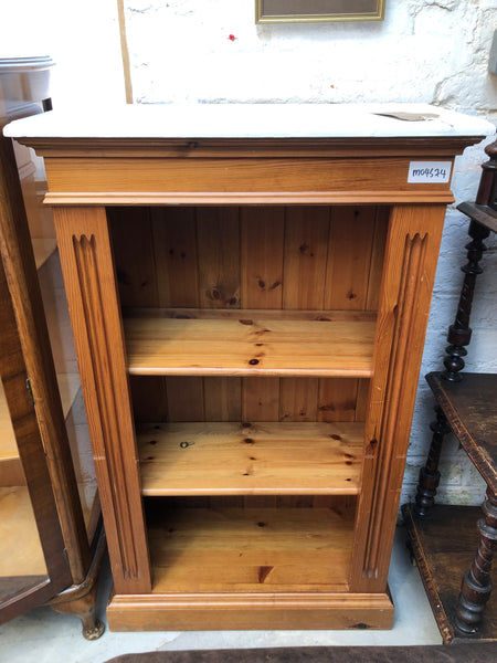 Small Slim Pine Bookshelf