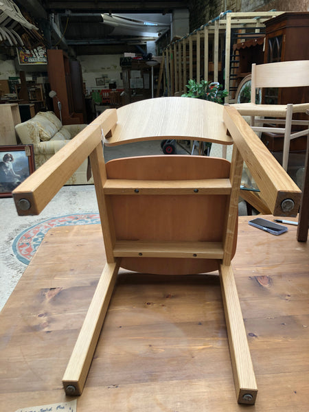 Oak Veneer Fogia Mono Dining Chair