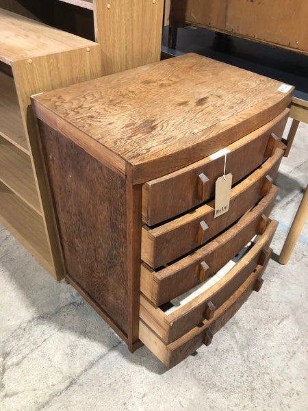 Mid Century Veneer Chest of Drawers