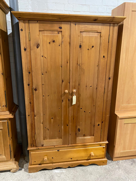 Pine Double Wardrobe