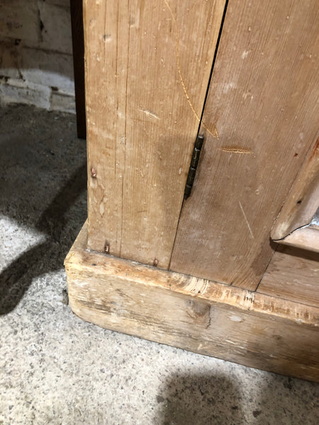 Rustic Pitch Pine Sideboard