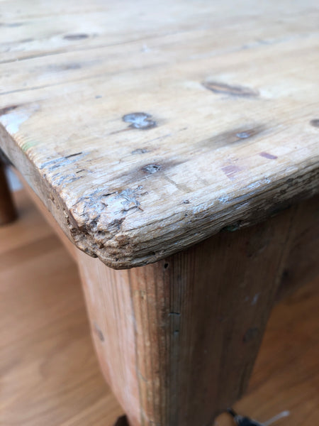 Rustic Pine Coffee Table