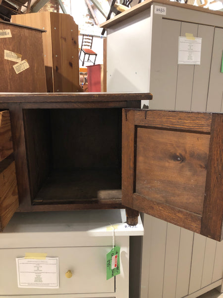 Dark Wood TV Unit