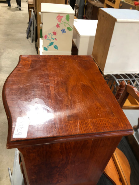 Antique Mahogany Serpentine Small chest of drawers