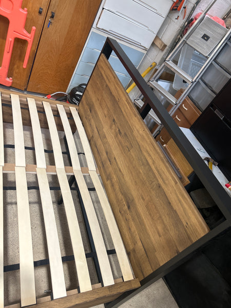 Ref - King size bed frame with storage