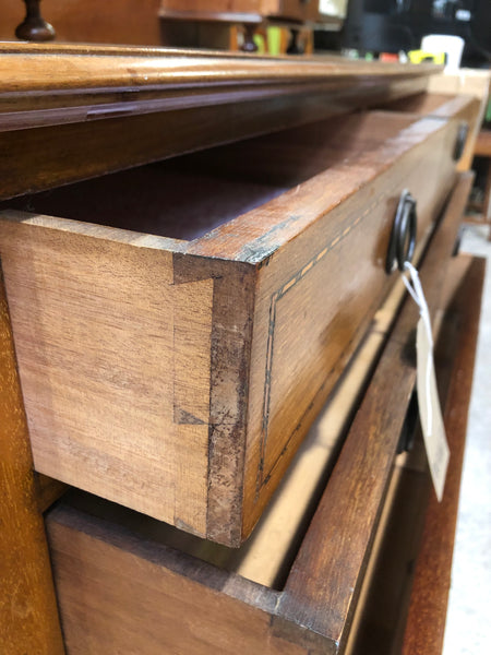 Vintage Inlaid Detail Dressing Table