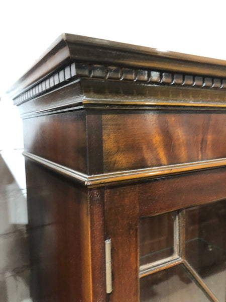 Large Antique Mahogany Library Bookcase