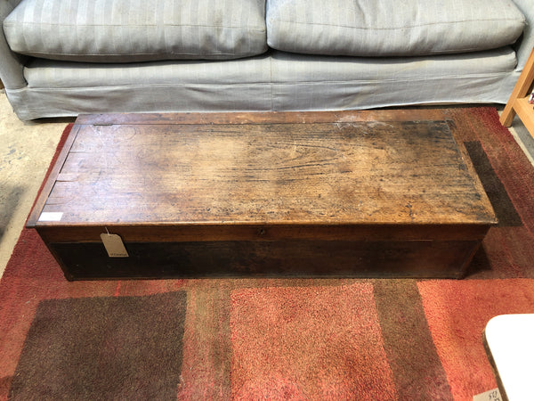 Antique Oak Blanket Box